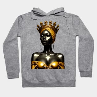 African Queen Crown Hoodie